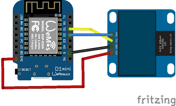 OLED to ESP8266