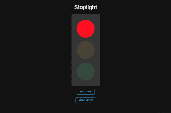 Stoplight Page Red